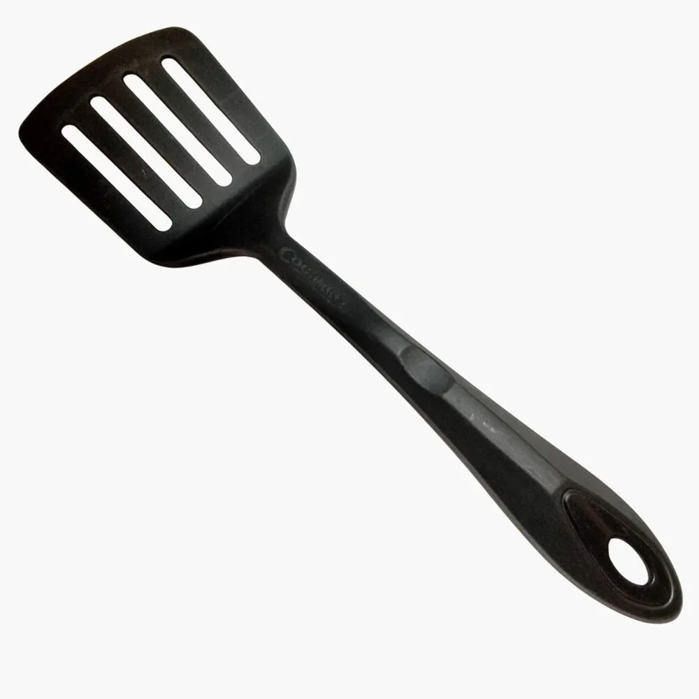 Coghlans Black Spatula Set Heat Resistant Nylon Non Stick Utensil
